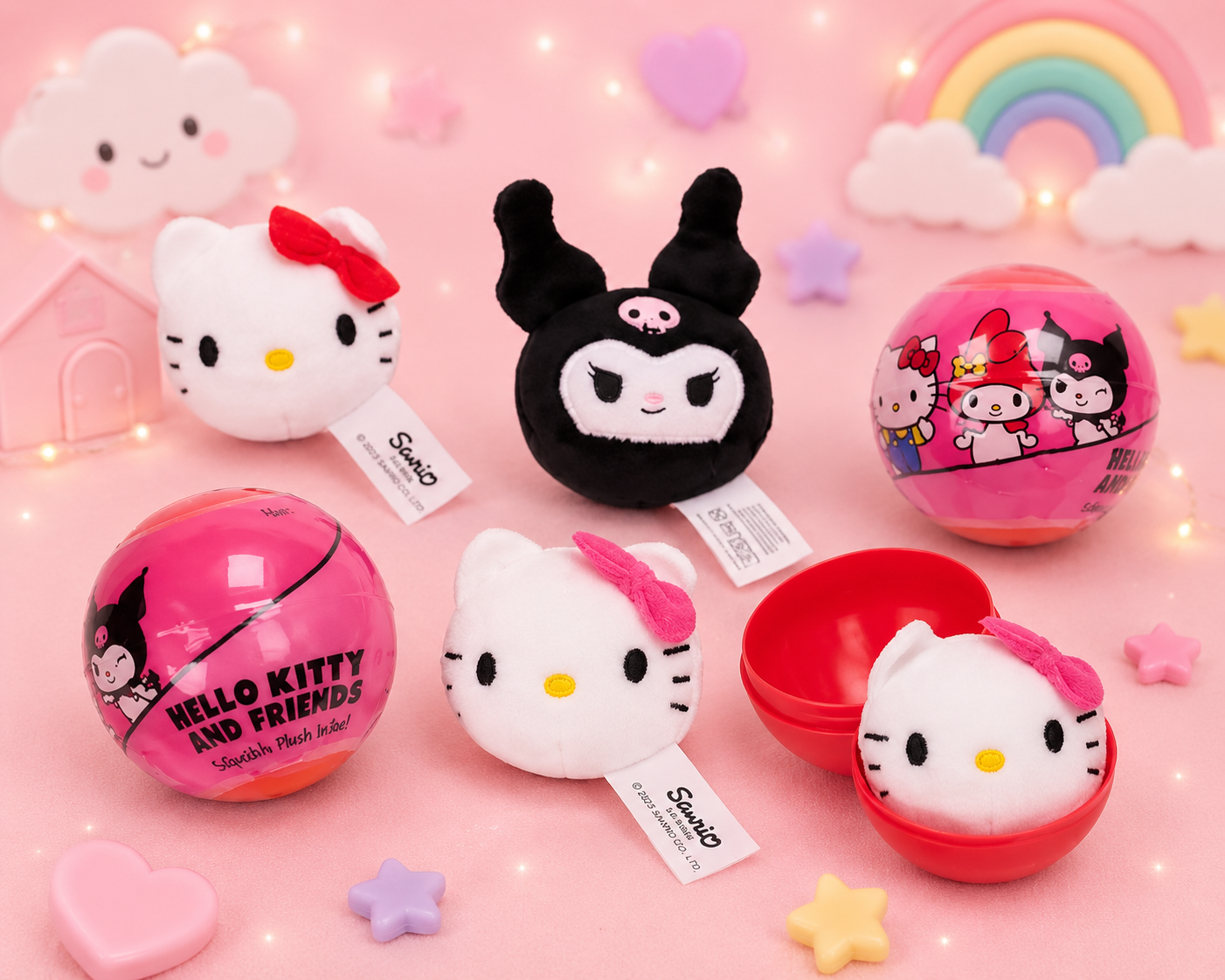 Hello Kitty & Friends capsule pluche